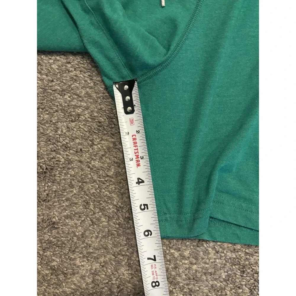 Men's Homage Green Flat Front Lounge‎ Shorts M with Red Logo